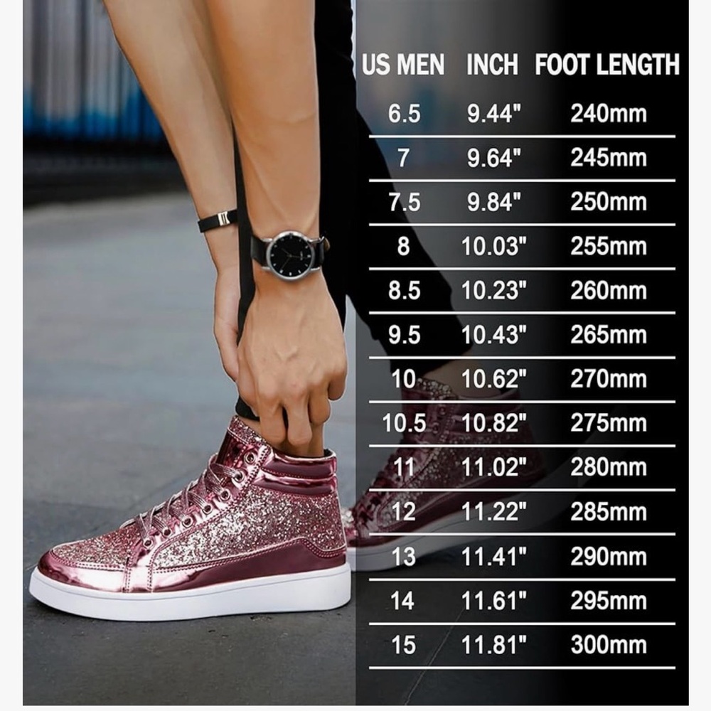 Sneakers Men Size 13 And Women size 14.5 for new year party and christmas - Picture 8 of 9